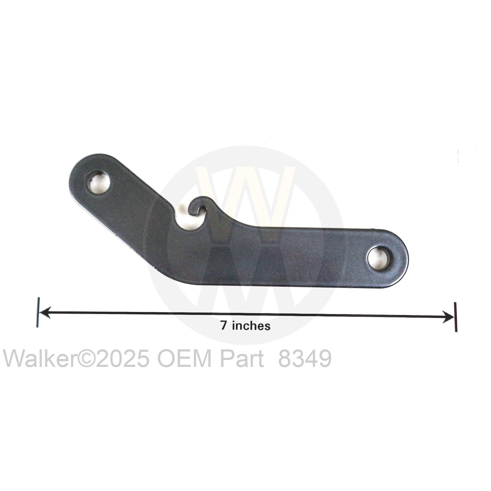 Walker Part # 8349 : TRANSMISSION BELT TIGHTENER ARM