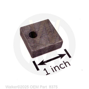 Walker Part # 8375 : PTO BELT TIGHTENER STOP