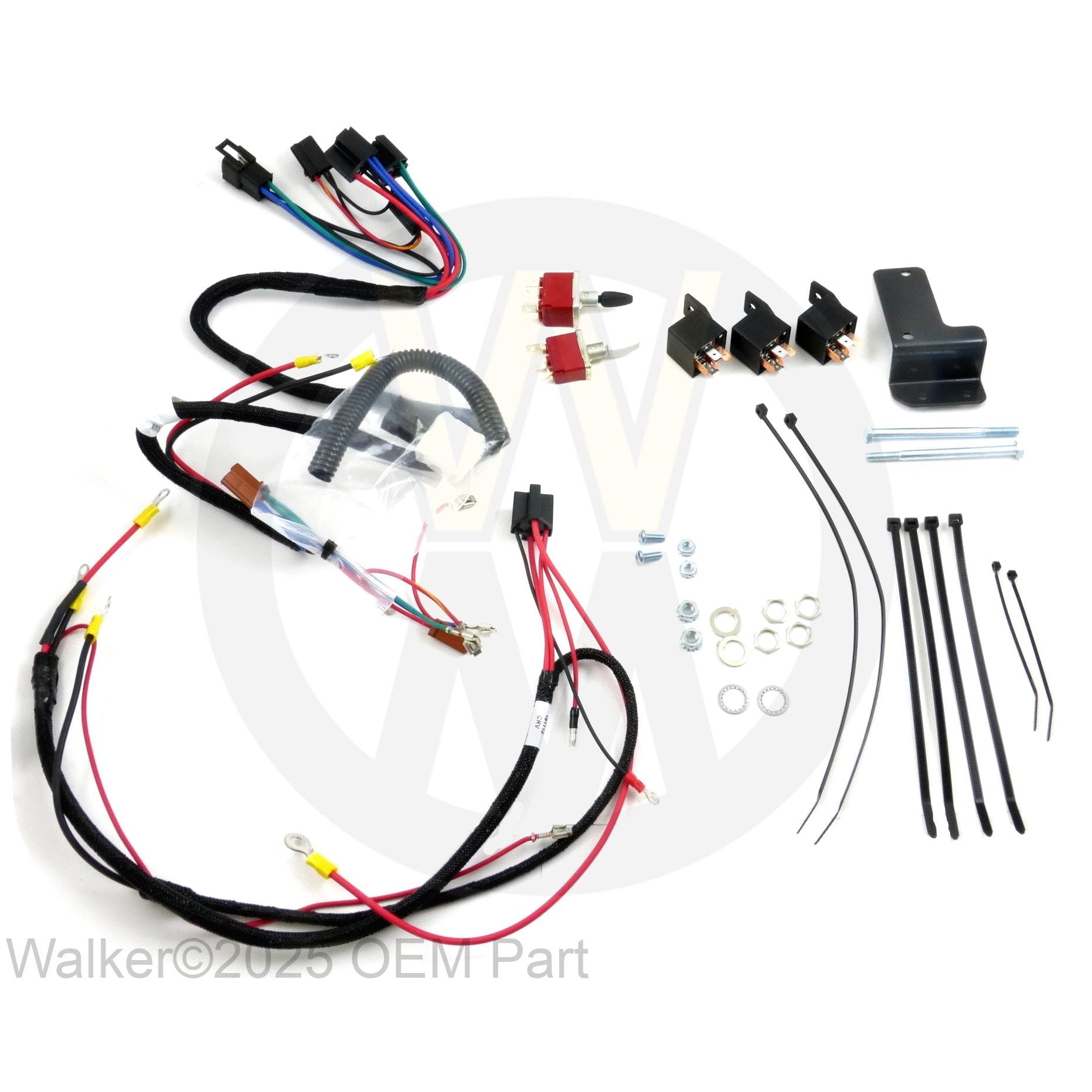 Walker Part # 8401-12 : Relay/Harness HD Upgrd Kit
