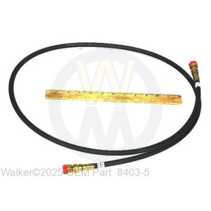 Walker Part # 8403-5 : HYDRLC HOSE, CATCHER BOX DUMP (67.5)