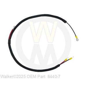 Walker Part # 8440-7 : BATTERY/RELAY HARNESS