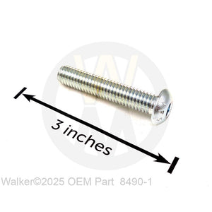 Walker Part # 8490-1 : Roller Wheel Axle Bolt