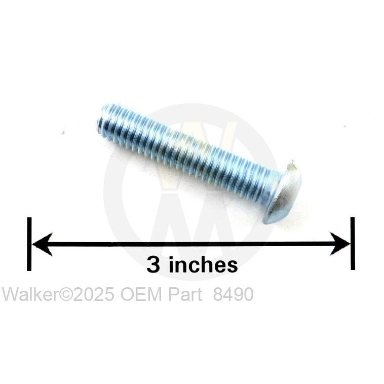 Walker Part # 8490 : ROLLER WHEEL AXLE BOLT