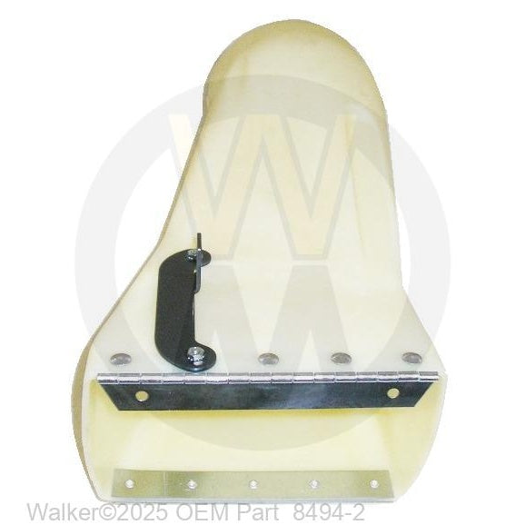 Walker Part # 8494-2 : 42/48E Dschrge Chute W/Spring Mnt (5.25x8.25)
