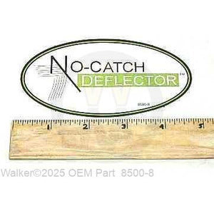 Walker Part # 8500-8 : DECAL, NO-CATCH DEFLECTOR