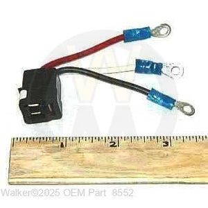 Walker Part # 8552 : CONNECTOR PLUG & WIRE ASSY