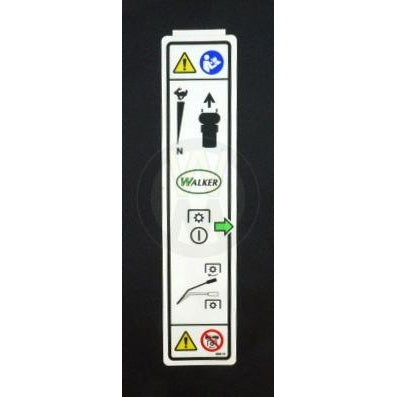 Walker Part # 8600-18 : DECAL,FENDER/RH (EURO)