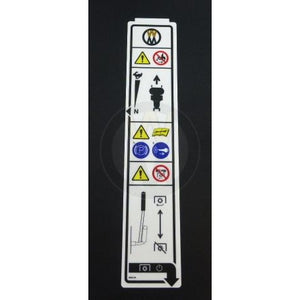 Walker Part # 8600-26 : Decal,Fender/RH (Symbolic)