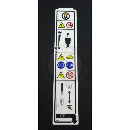 Walker Part # 8600-26 : Decal,Fender/RH (Symbolic)