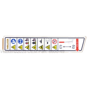 Walker Part # 8600-49 : Decal, Fender/LH (Symbolic) MB27i