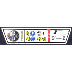 Walker Part # 8600-53 : (NR) Decal,Fender/LH(Symbolic)