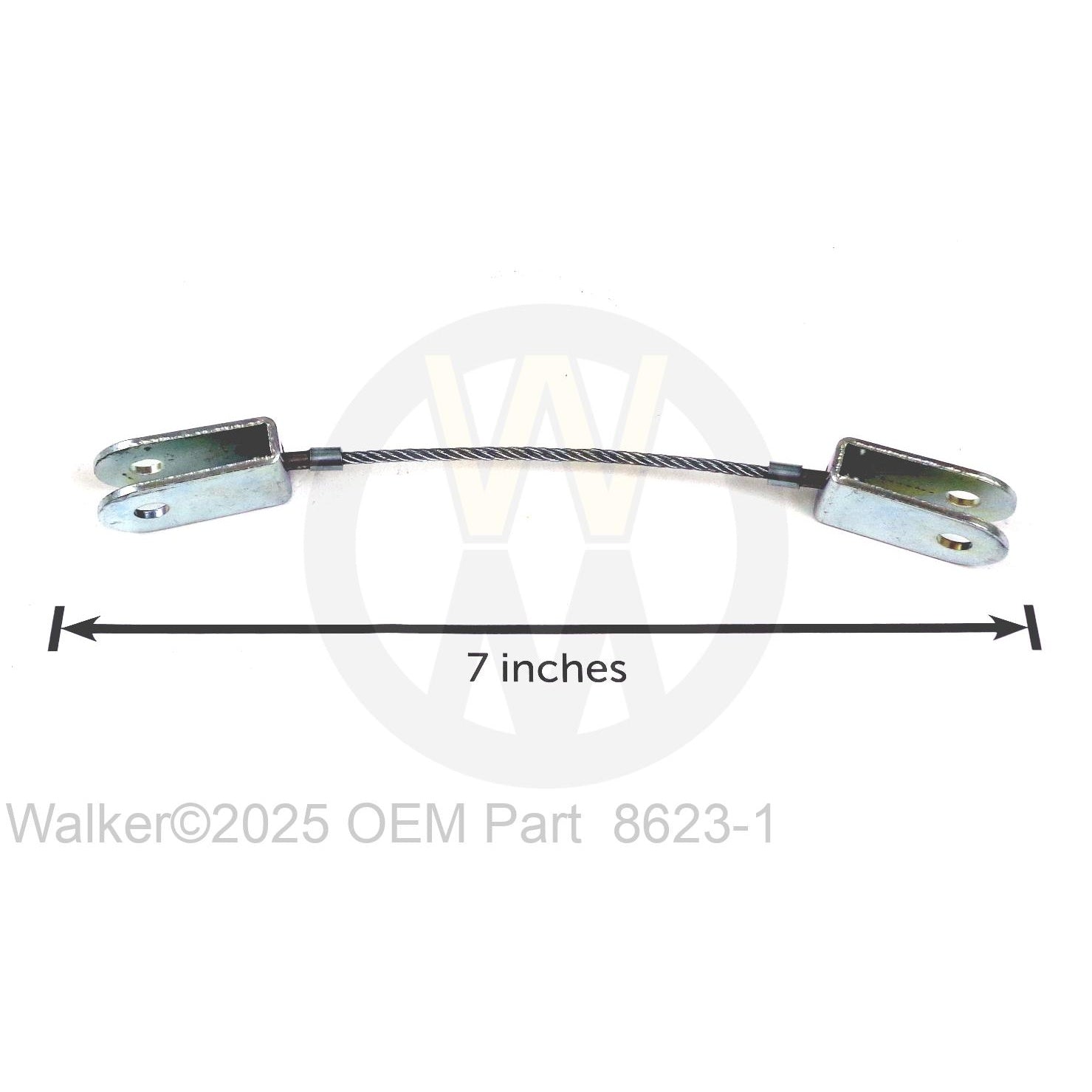 Walker Part # 8623-1 : Cable Assembly