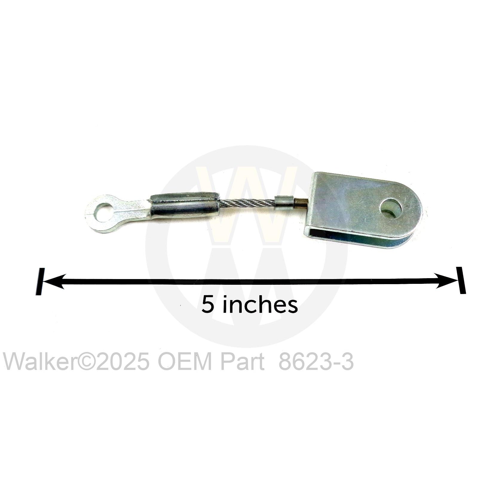 Walker Part # 8623-3 : Extension Spring Cable