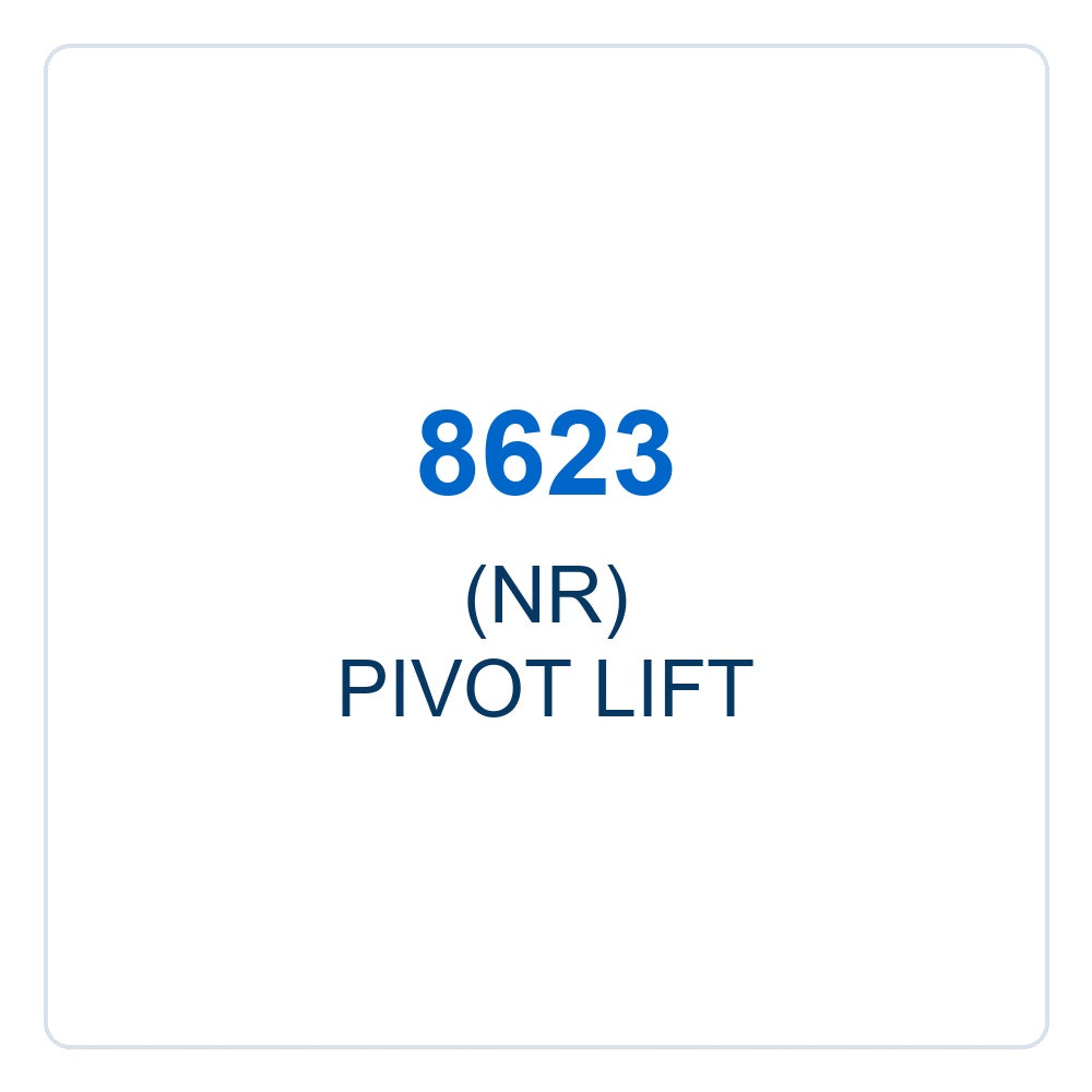 Walker Part # 8623 : (NR) PIVOT LIFT