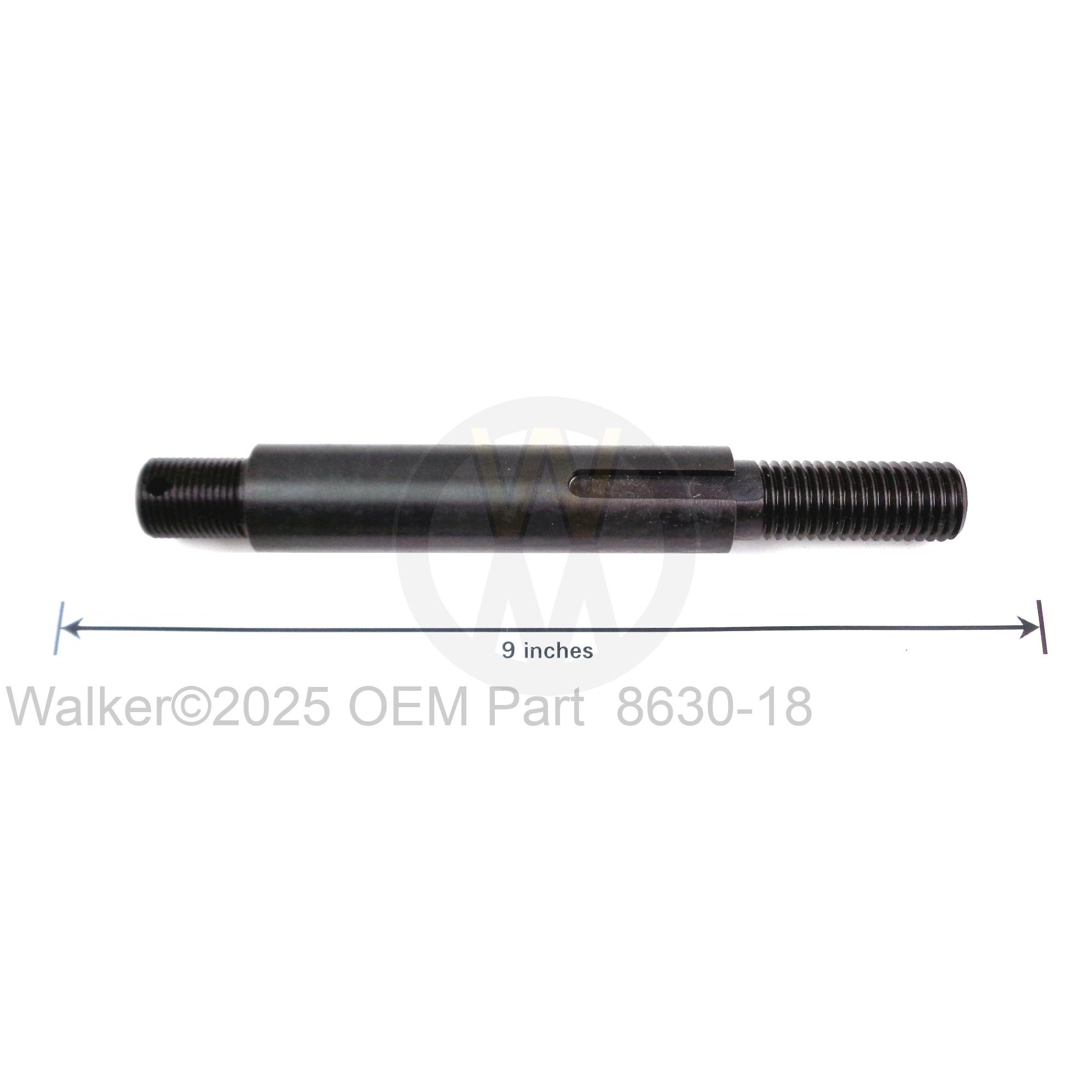 Walker Part # 8630-18 : BLADE SHAFT (19237)