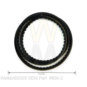 Walker Part # 8630-2 : (OB) Belt/Bedshaper (19224)