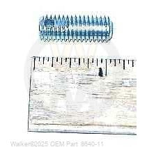 Walker Part # 8640-11 : CHAIN ANCHOR/REAR