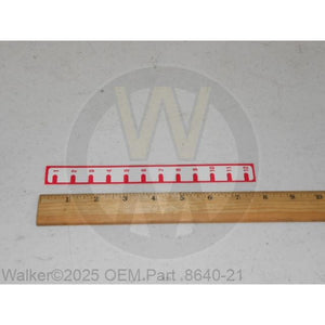 Walker Part # 8640-21 : Decal - Metric (959)
