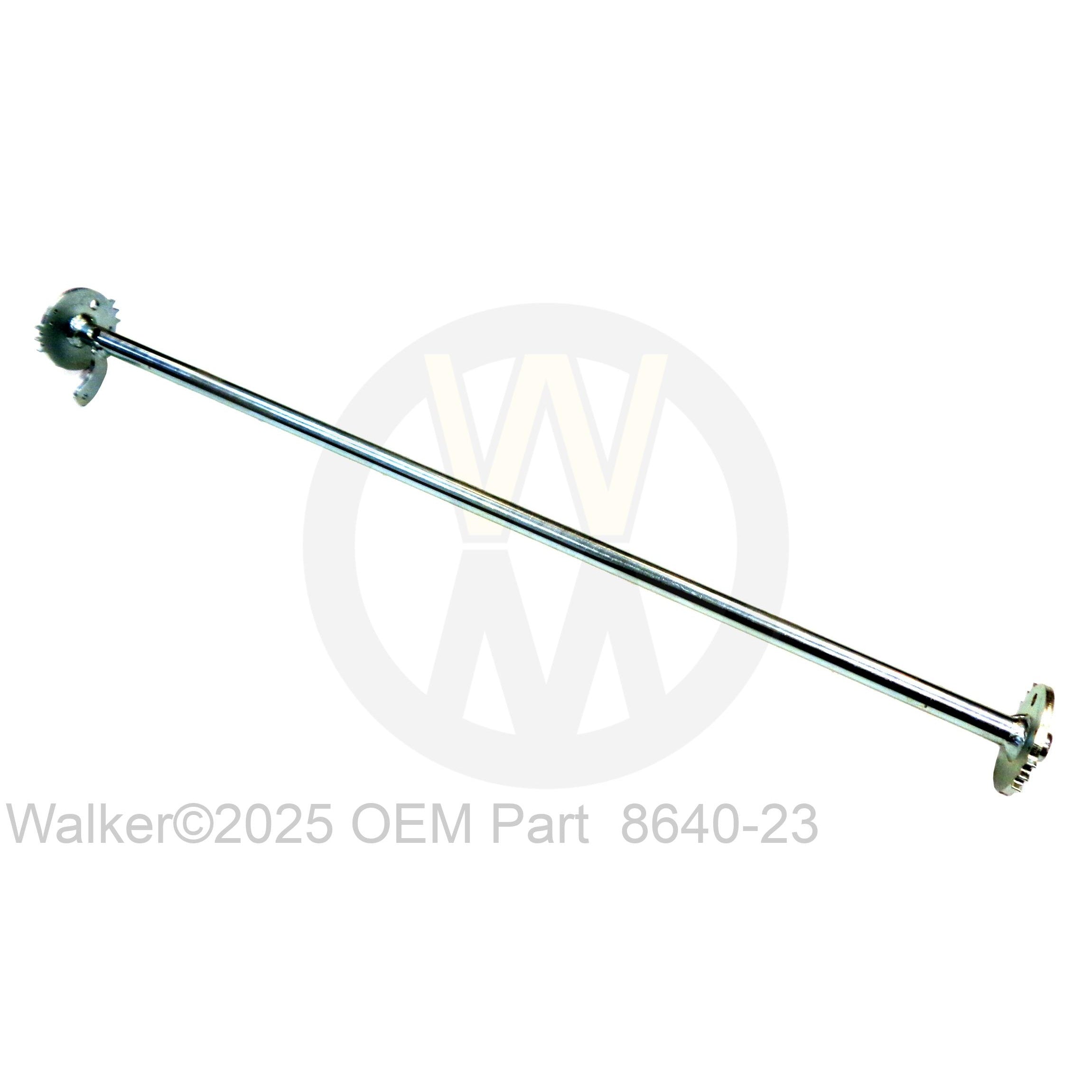 Walker Part # 8640-23 : Sprocket RH With Shaft/48' (977-1)