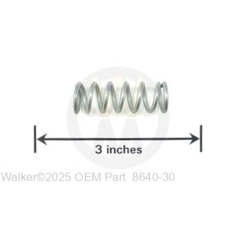 Walker Part # 8640-30 : Compression Spring (970-1)