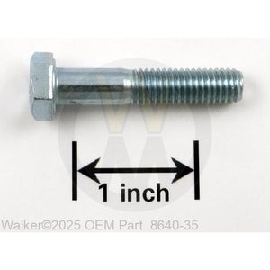 Walker Part # 8640-35 : M8x40 Bolt (SF016)