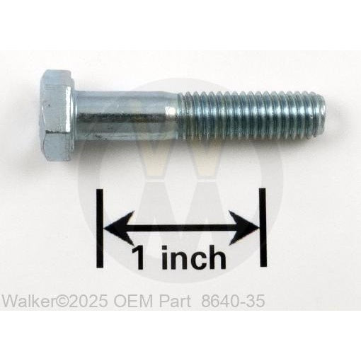 Walker Part # 8640-35 : M8x40 Bolt (SF016)