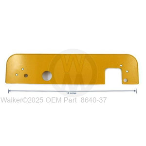 Walker Part # 8640-37 : (OB)Mounting Plate/LH 42" (966-1)