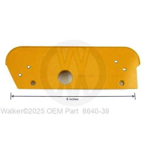 Walker Part # 8640-39 : Mounting Plate/LH 36" (922)