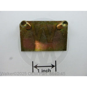 Walker Part # 8640-45 : Mounting Plate Doubler/Front (1012)
