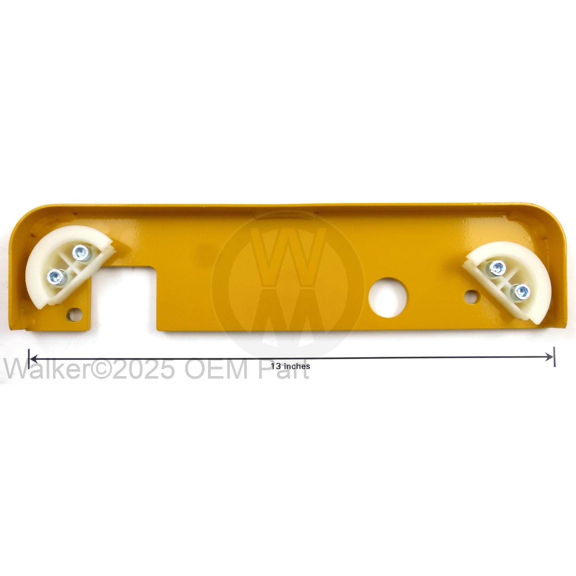 Walker Part # 8640-49 : Mounting Plate/LH 42' W/Chain Guide (966-1)