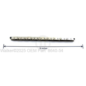 Walker Part # 8640-54 : Chain Front - 17 Links (1134)