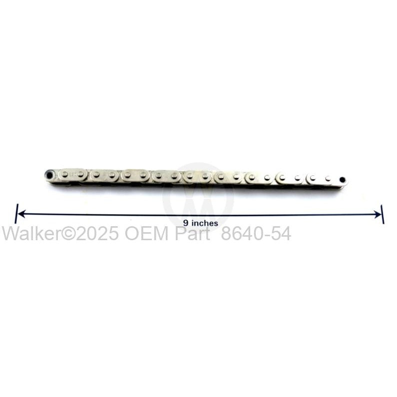 Walker Part # 8640-54 : Chain Front - 17 Links (1134)