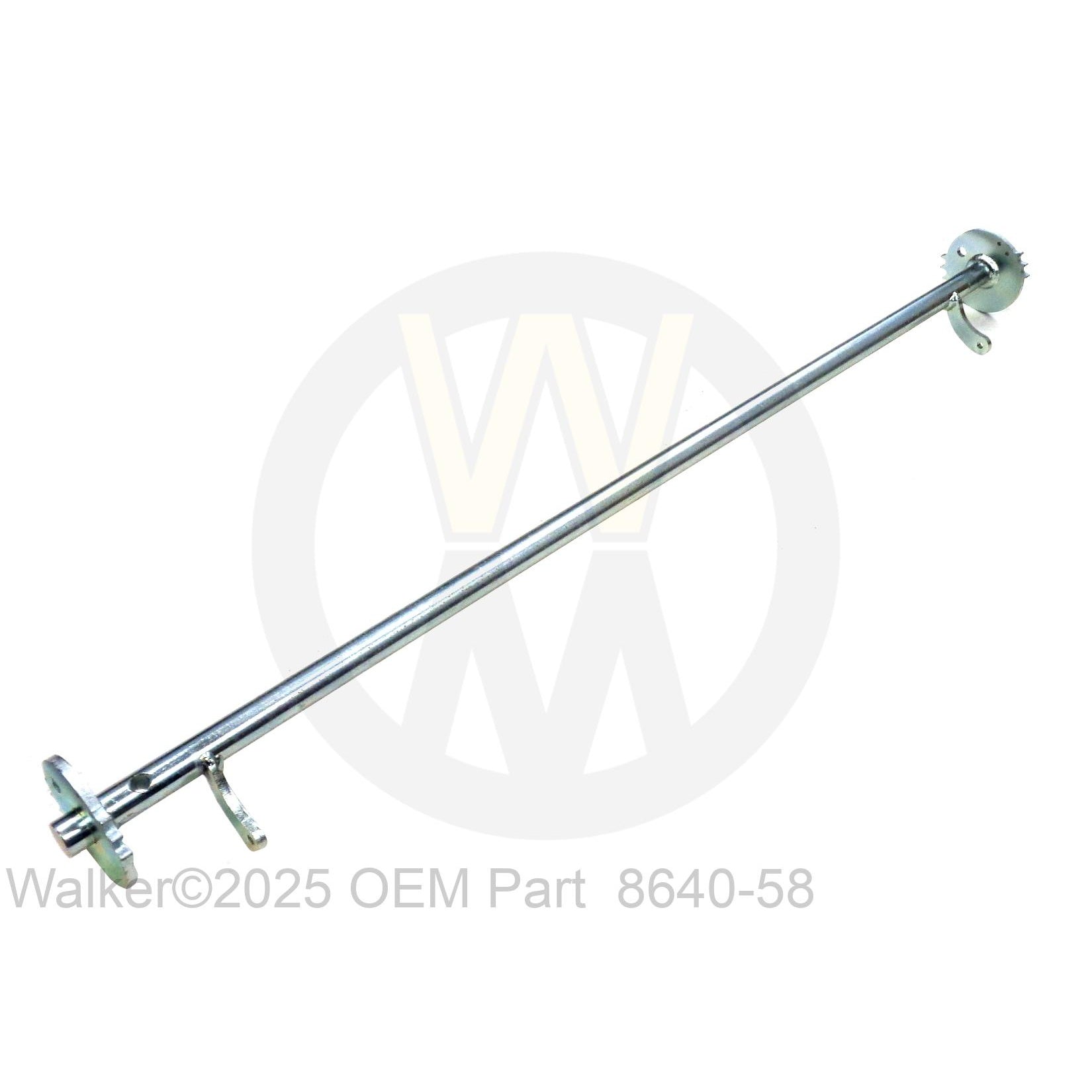 Walker Part # 8640-58 : Shaft Assembly (1014-1)