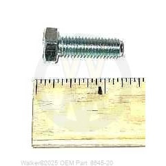 Walker Part # 8645-20 : 8X25MM BOLT