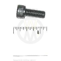 Walker Part # 8645-21 : 8X20MM BOLT