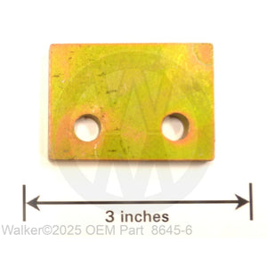 Walker Part # 8645-6 : HINGE DOUBLER/RH