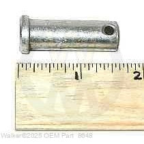 Walker Part # 8648 : CLEVIS PIN (1/2x1-27/64)