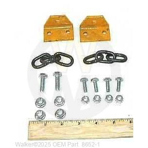 Walker Part # 8652-1 : DECK LIFT ADAPTER KIT