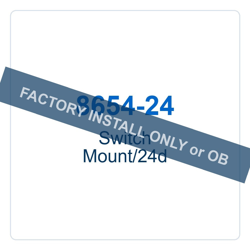 Walker Part # 8654-24 : Switch Mount/24d