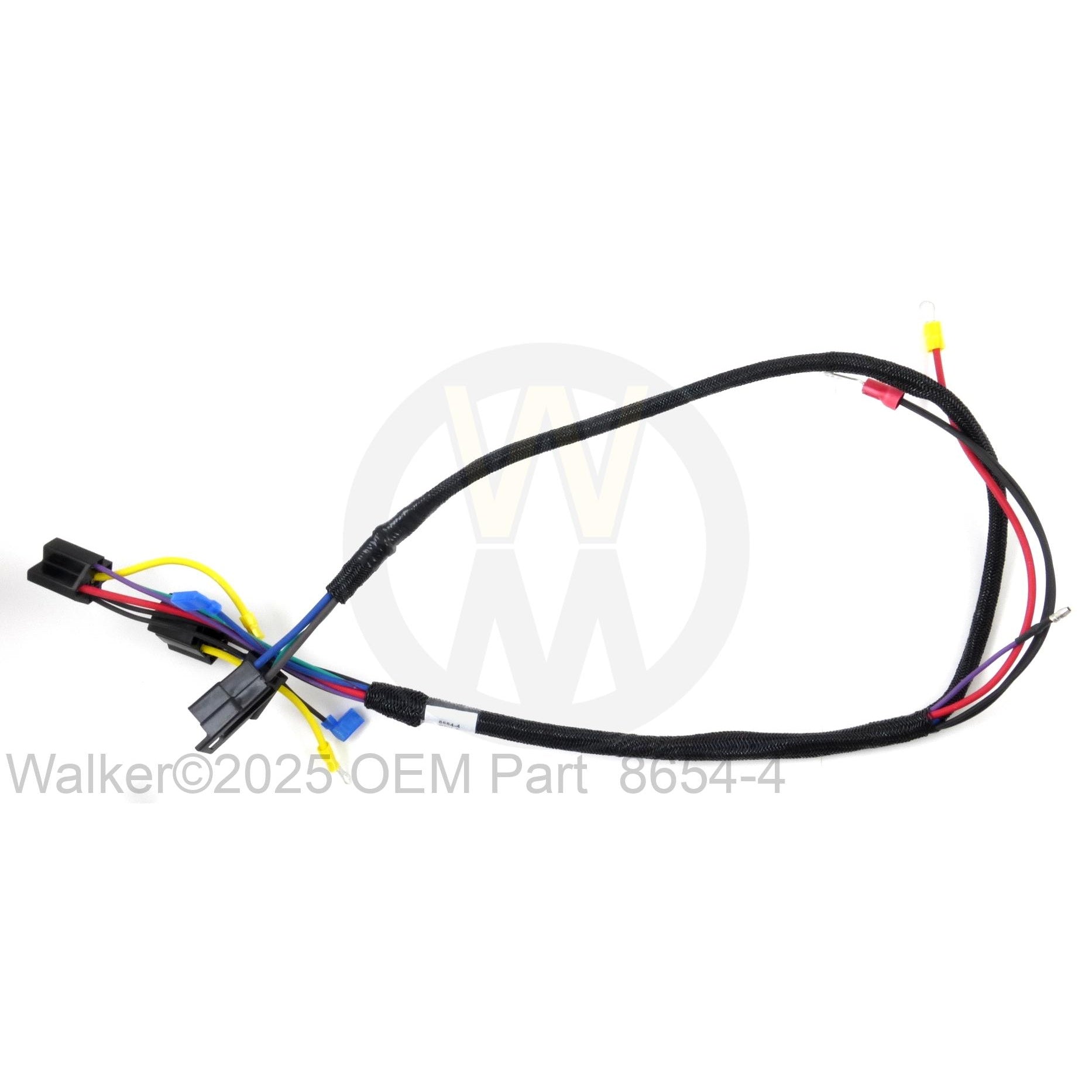 Walker Part # 8654-4 : Wire Harness/Auto Deck Tilt