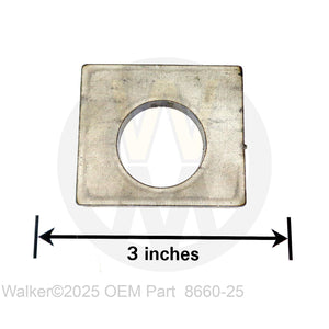 Walker Part # 8660-25 : DECK PIN BUSHING PLATE