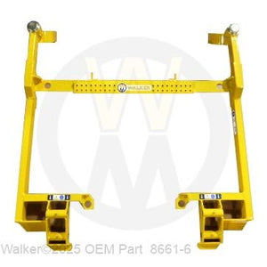 Walker Part # 8661-6 : 48R CARRIER FRM W/FORKS (TAPERED BEARINGS)