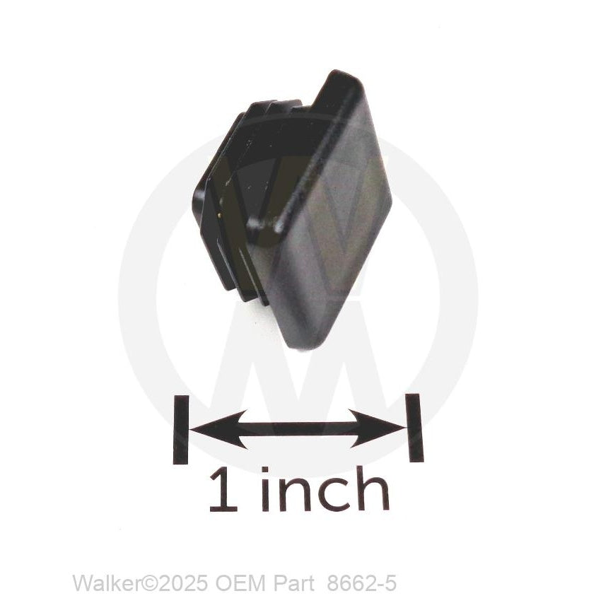 Walker Part # 8662-5 : SQUARE PLUG 1X1