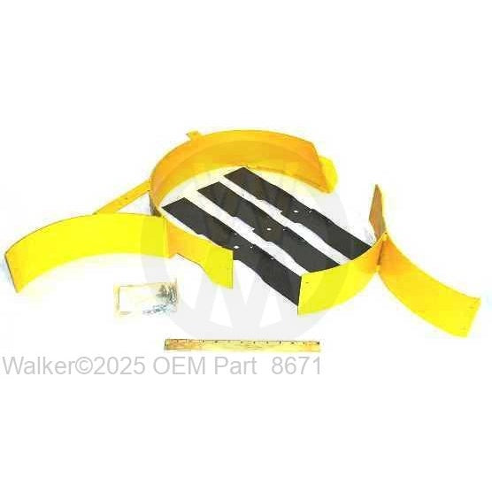 Walker Part # 8671 : (NR) 52SD MULCHING KIT