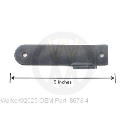 Walker Part # 8678-4 : Spring Mount, Chute