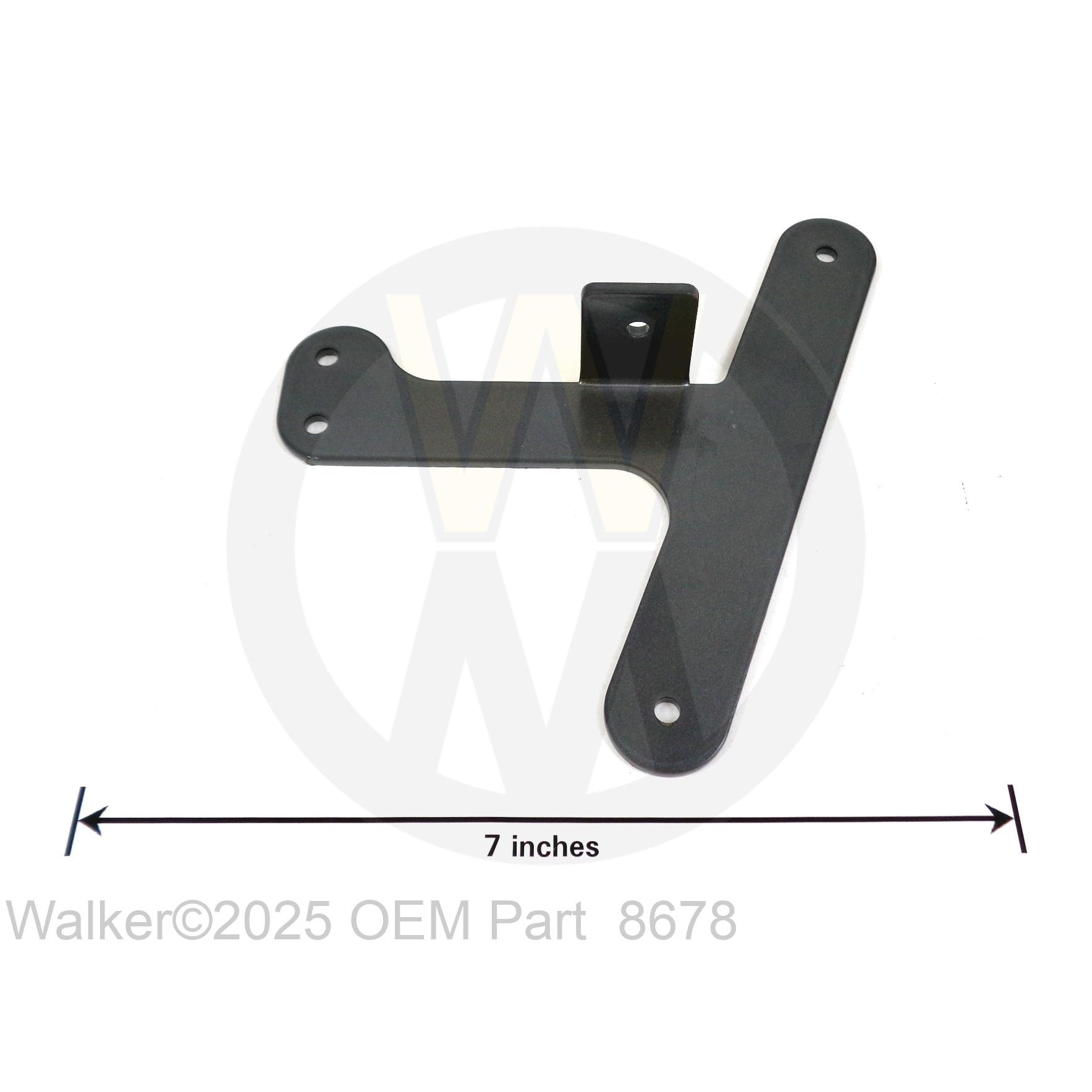 Walker Part # 8678 : SPRING MOUNT/CHUTE