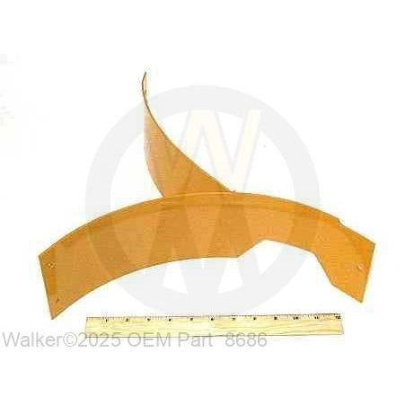 Walker Part # 8686 : MULCHING BAFFLE/LH