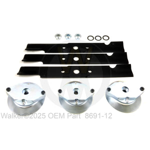 Walker Part # 8691-12 : (NR) Flat Blade Upgrade Kit /DS56