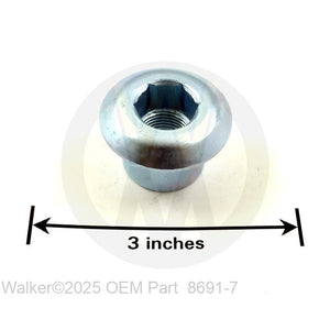 Walker Part # 8691-7 : Spacer T-Nut