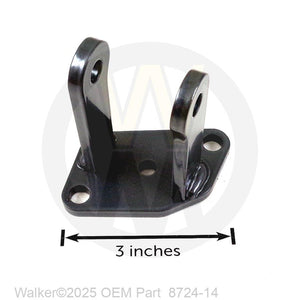 Walker Part # 8724-14 : IDLER MOUNT WELDMENT